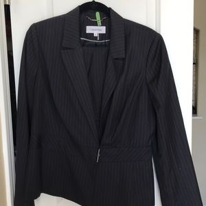 Sz 12 Calvin Klein Skirt Suit